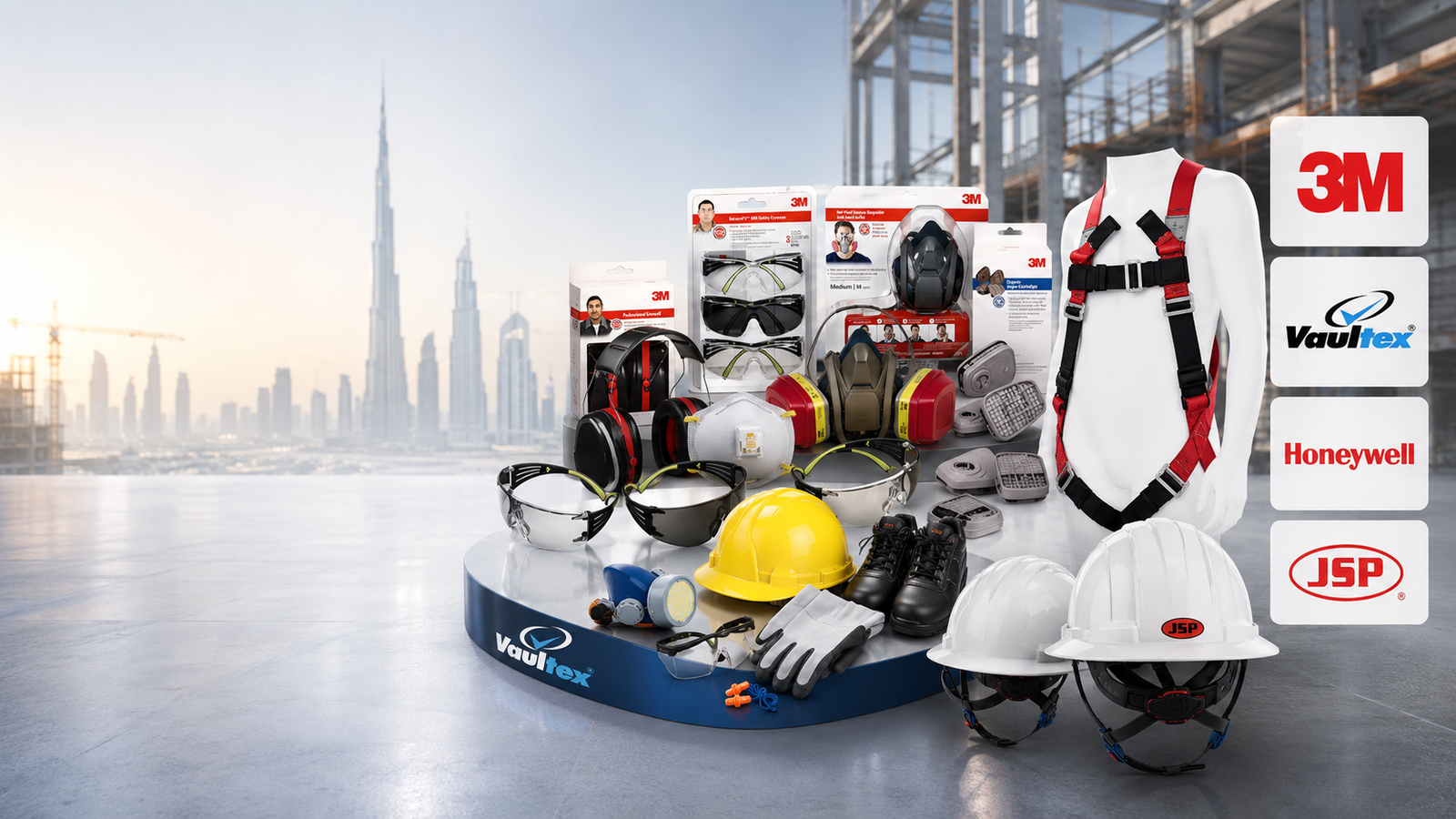 Safety equipment and protective gear for work sites