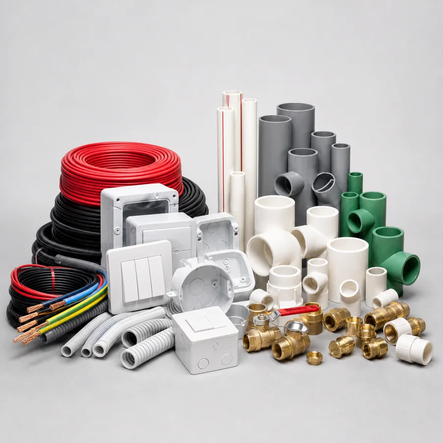 Electrical and Plumbing Materials